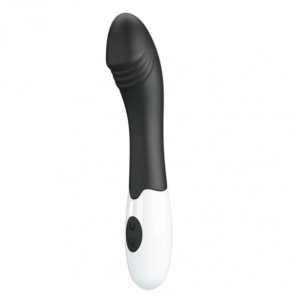 PRETTY LOVE - Elemento Wand Vibrator (Battery - Black)